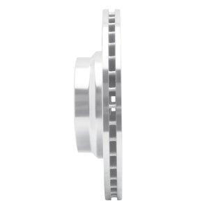 BMW 745LI Brake Rotor (1) - Front Left - R1 Concepts - Drilled & Slotted - Silver - `02-`08